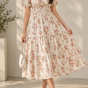 Floral Midi Dress